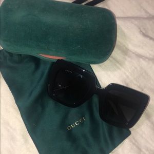 Gucci 53mm Square Sunglasses